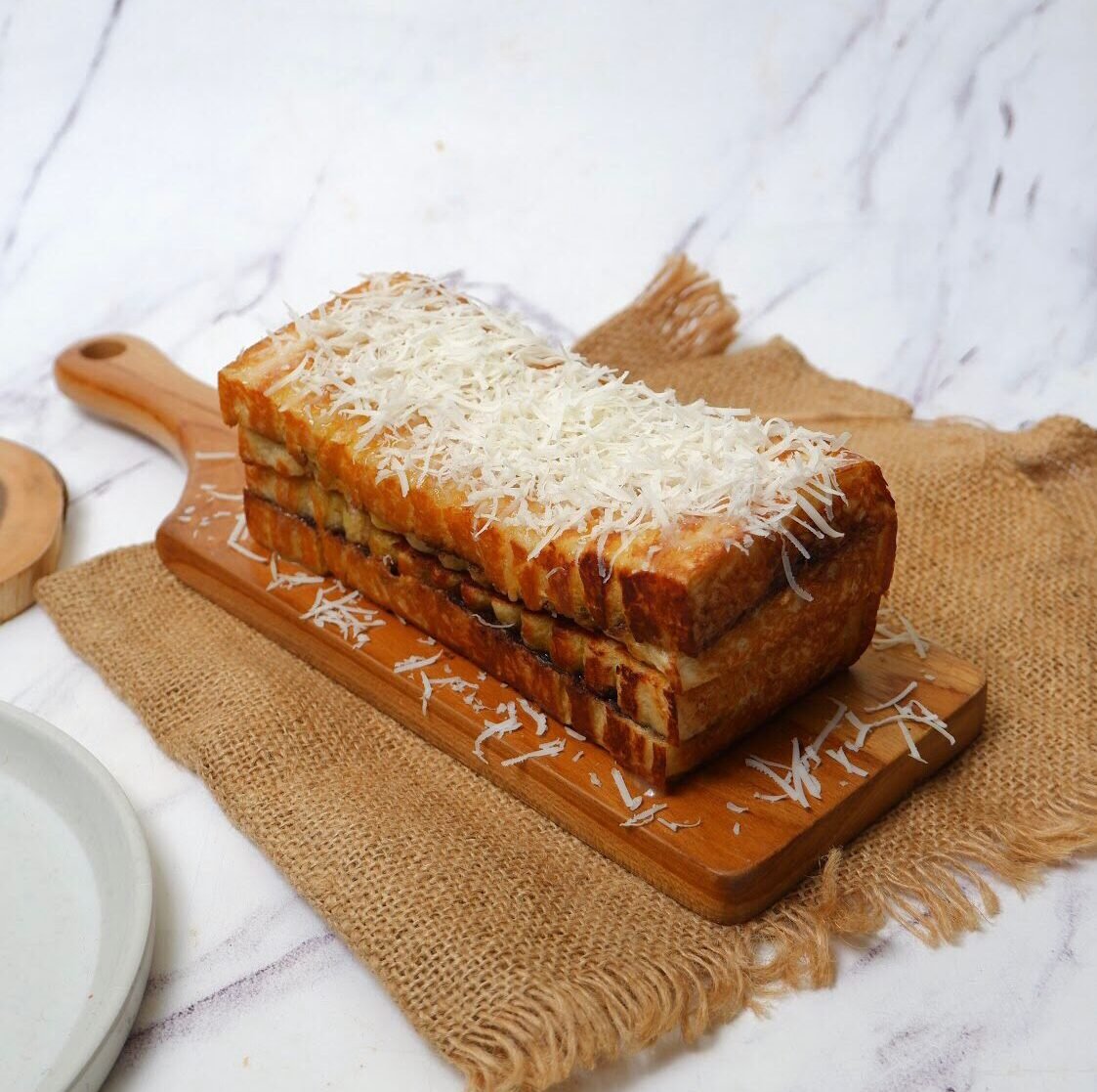 Roti Bakar Keju Cokelat